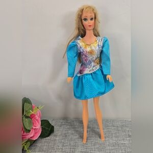 Vintage Evergreen Blonde Barbie Clone Doll Hong Kong 1966